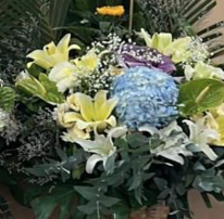 帛事花籃#B19| 帛事花籃 |帛事花牌・帛事花圈・帛事花店 即日送達|香港帛事花店