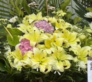 帛事花籃#B3｜ 帛事花籃 ｜帛事花牌・帛事花圈・帛事花店 即日送達｜香港帛事花店