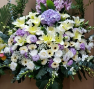 帛事花籃#B4｜ 帛事花籃 ｜帛事花牌・帛事花圈・帛事花店 即日送達｜香港帛事花店