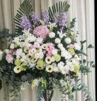帛事花籃#B10｜ 帛事花籃 ｜帛事花牌・帛事花圈・帛事花店 即日送達｜香港帛事花店